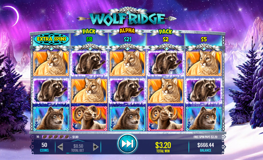 Wolf Ridge Slots รห ส โบน ส fun88 2018 1